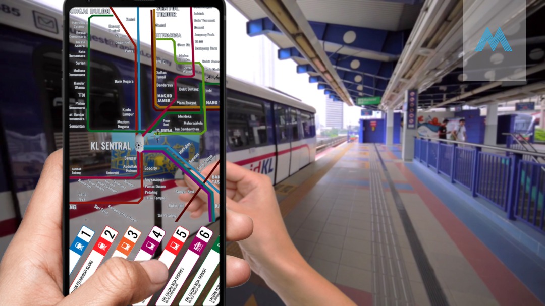 MXR - Web AR Klang Valley Integrated Transit Map - Ministry XR